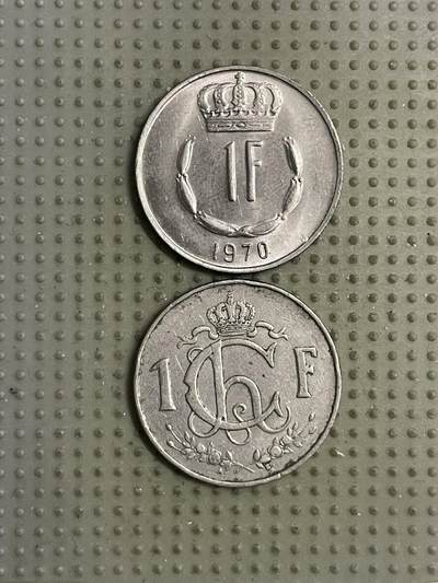 2026年第19场各国散币拍卖（总第169场） - 卢森堡1法郎2枚