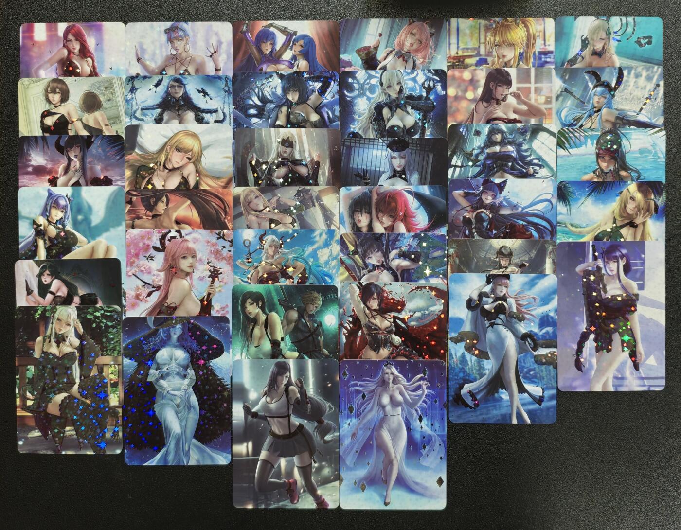 天玑星卡拍第168期《2.3周二截拍艺气风发》持续收拍收评中 满赠卡需备注 动漫美女 星光 三十七张 自制卡