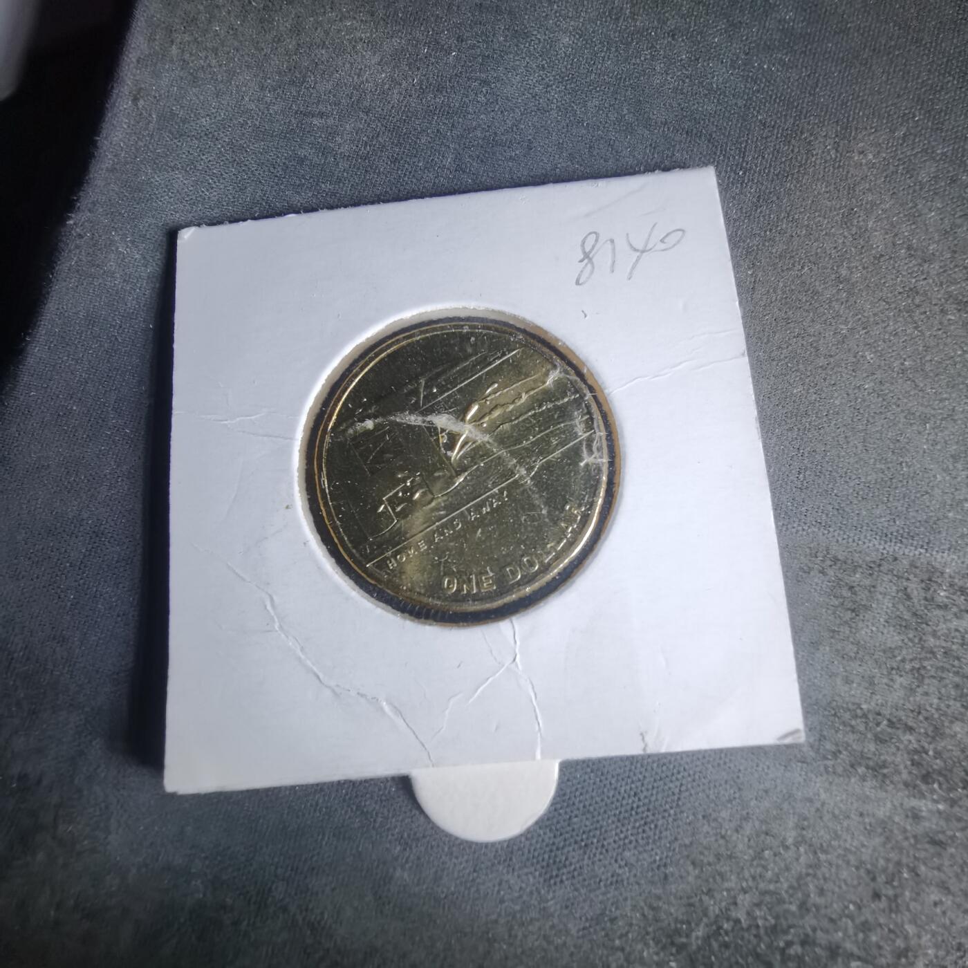 沼泽如烟--第981场 澳大利亚2021年一元纪念币