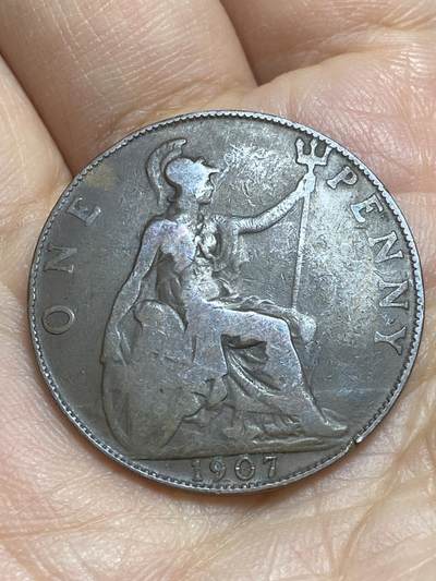 2026年第十六场(总第一百八十五场）外国好品散币场(免佣金) - 英国🇬🇧1907年1便士(爱德华七世时期)