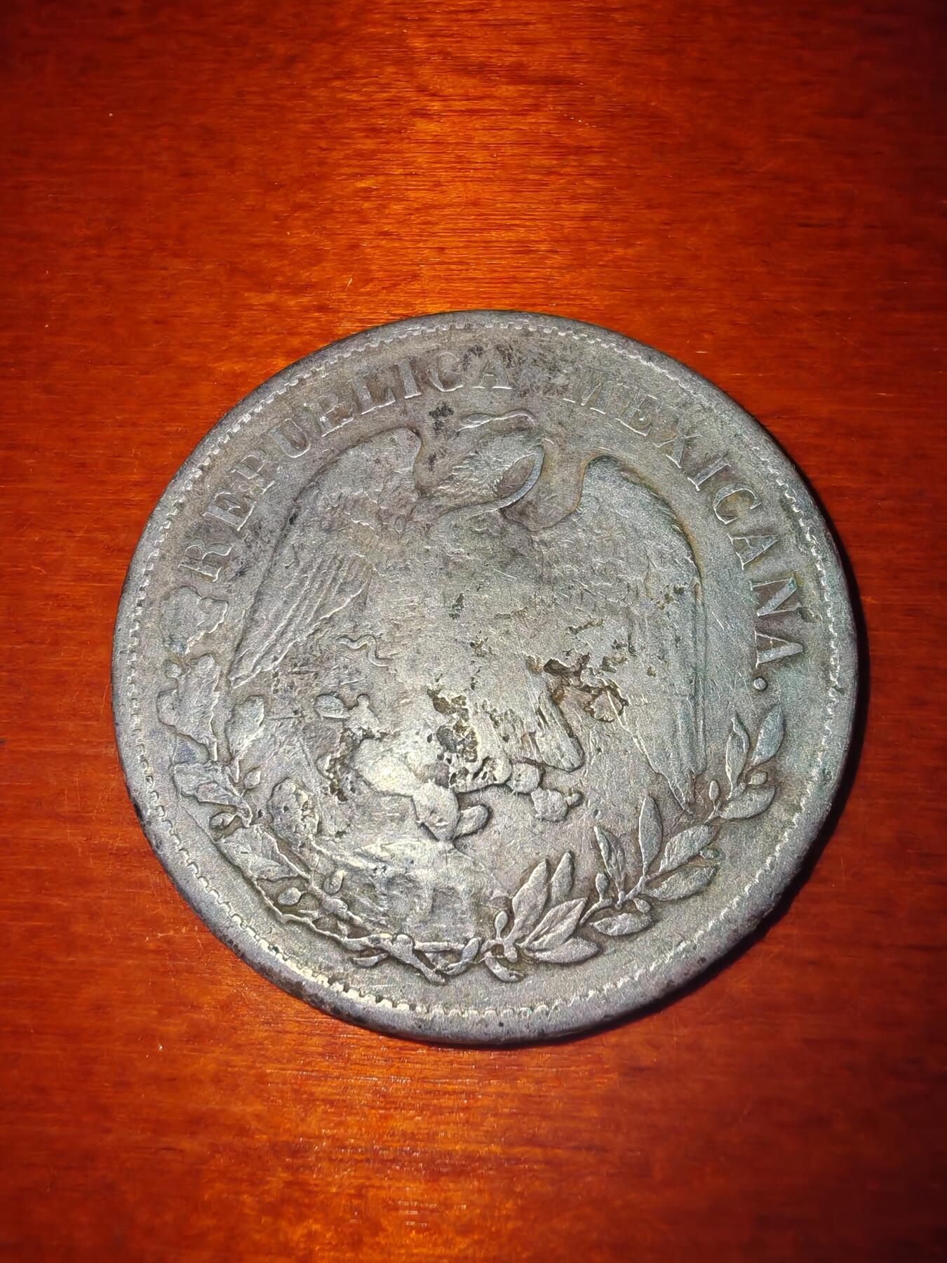 长老汇蛇年精选第九十七场拍卖  1898Zs FZ墨西哥1比索鹰洋，萨卡特卡斯造币厂，有戳