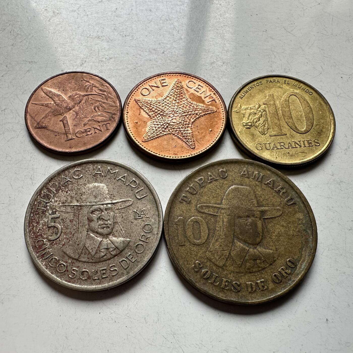 🌹外币初藏🌹🐯2026年第14场  每周二四六晚8️⃣点 接代拍 美洲散币5枚—1