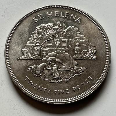 🌹外币初藏🌹🐯2026年第14场  每周二四六晚8️⃣点 接代拍 - 圣赫勒拿1977年克朗币