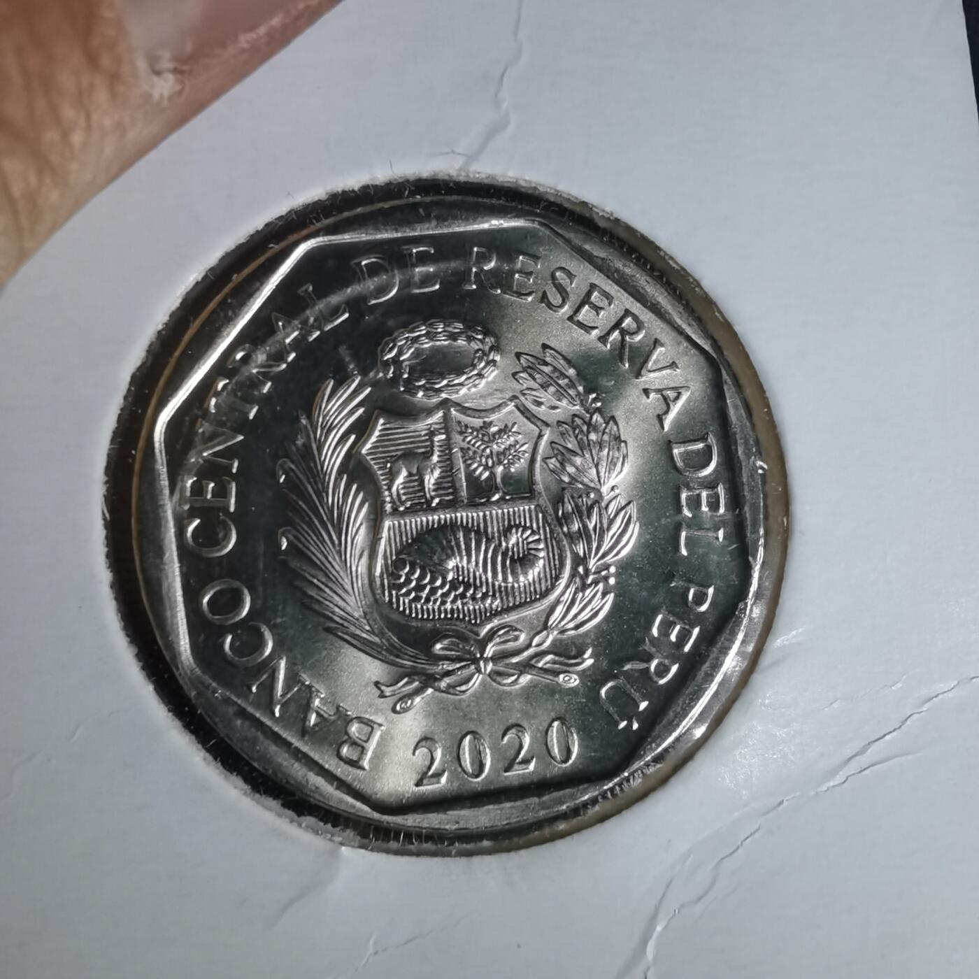 沼泽如烟--第981场 秘鲁2020年1索尔纪念币