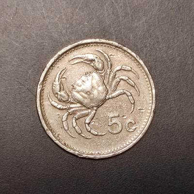 2026C2逸泉钱币C2世界各国纸钞钱币纪念币专场第七场C2 1-420 - 327马耳他5分硬币