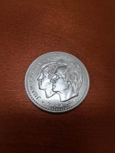 长老汇蛇年精选第九十七场拍卖 - 2002西班牙当选欧盟主席国12欧元银币，18克925银，2.9万枚