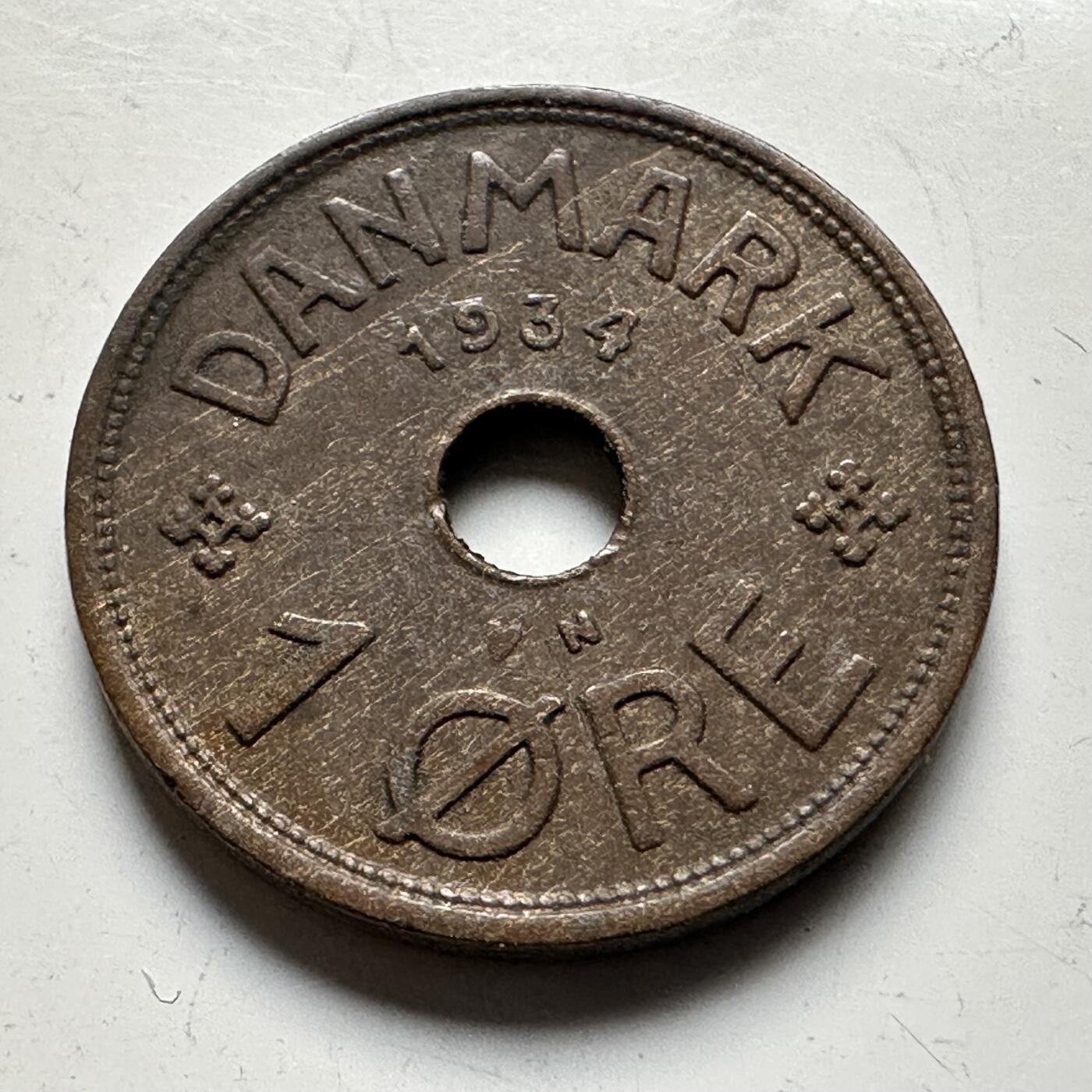 🌹外币初藏🌹🐯2026年第14场  每周二四六晚8️⃣点 接代拍 丹麦1934年一欧尔