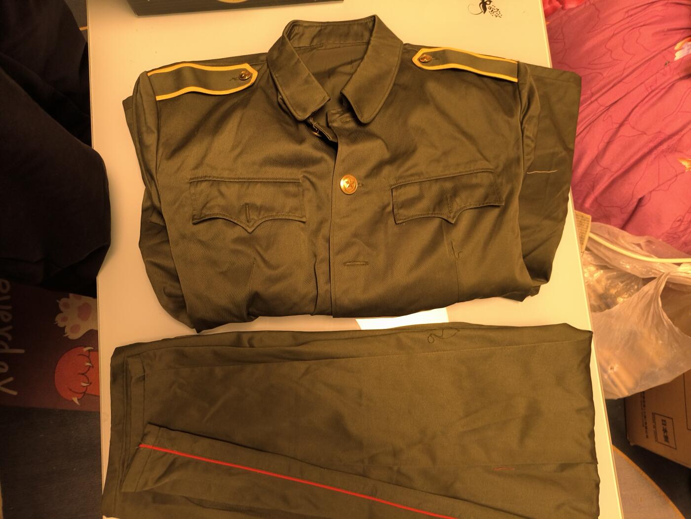 （店主清仓 大量自藏 制服徽章盛宴）罗岚⭐爱藏⭐甄选专拍第五场-分享拍场赚佣（实体经营） su-M83式井服 全新库存未下水原套正三 冬季服装尺码偏大适合180-195体型适中穿着