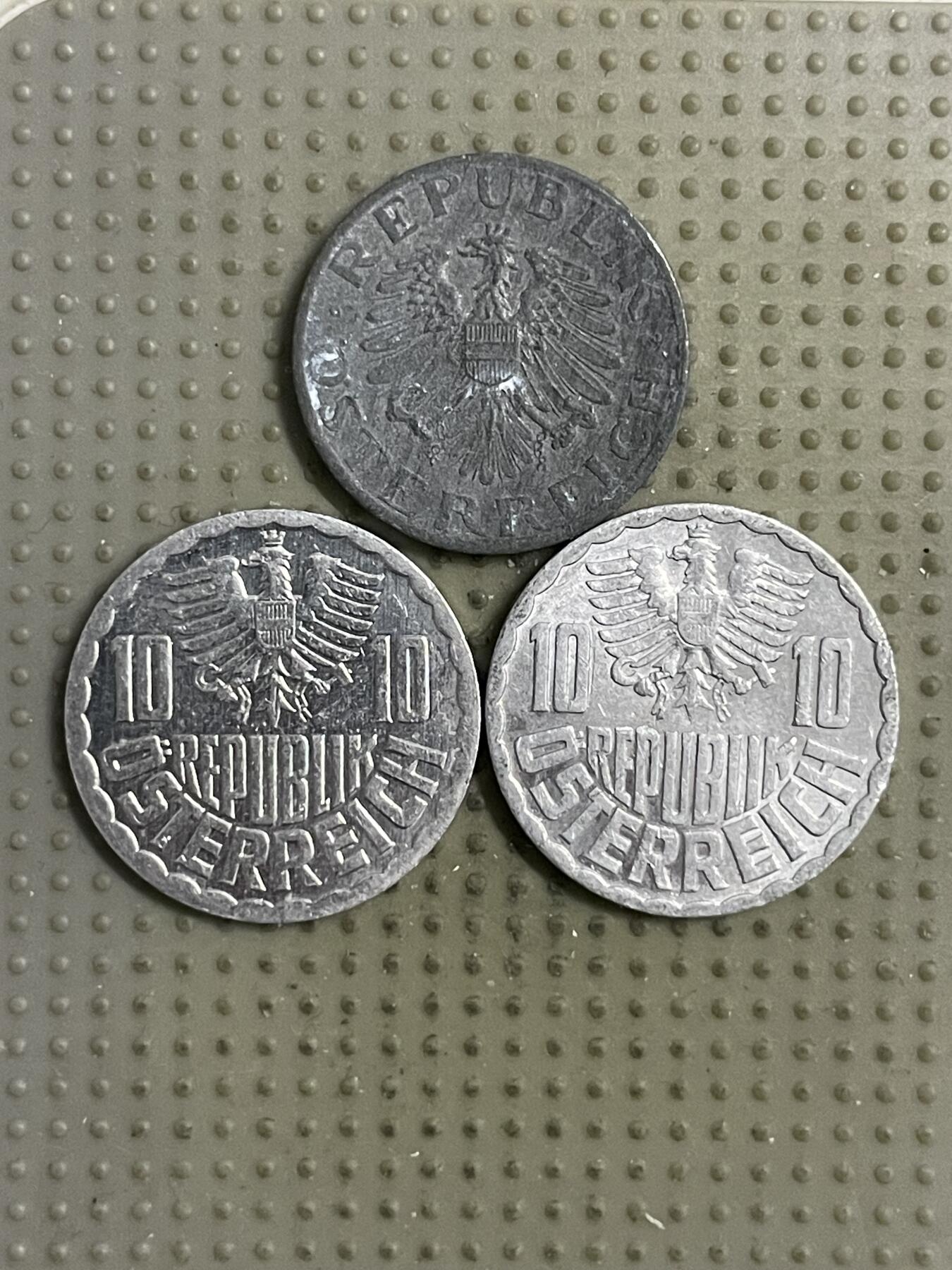 2026年第19场各国散币拍卖（总第169场） 奥地利3枚