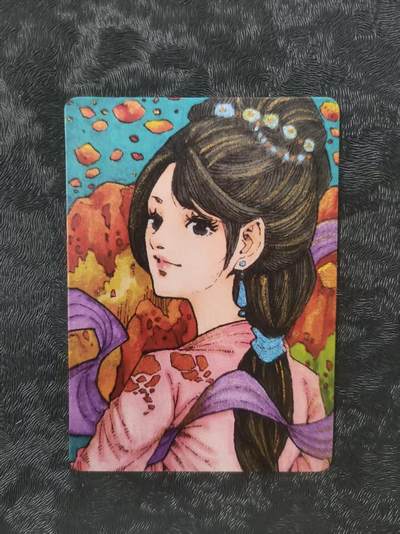 【公益拍卖】小花瓣公益拍卖 拍卖款全部捐给罹患重病卡友 - 【手绘复制卡】雄黄 编号021/022