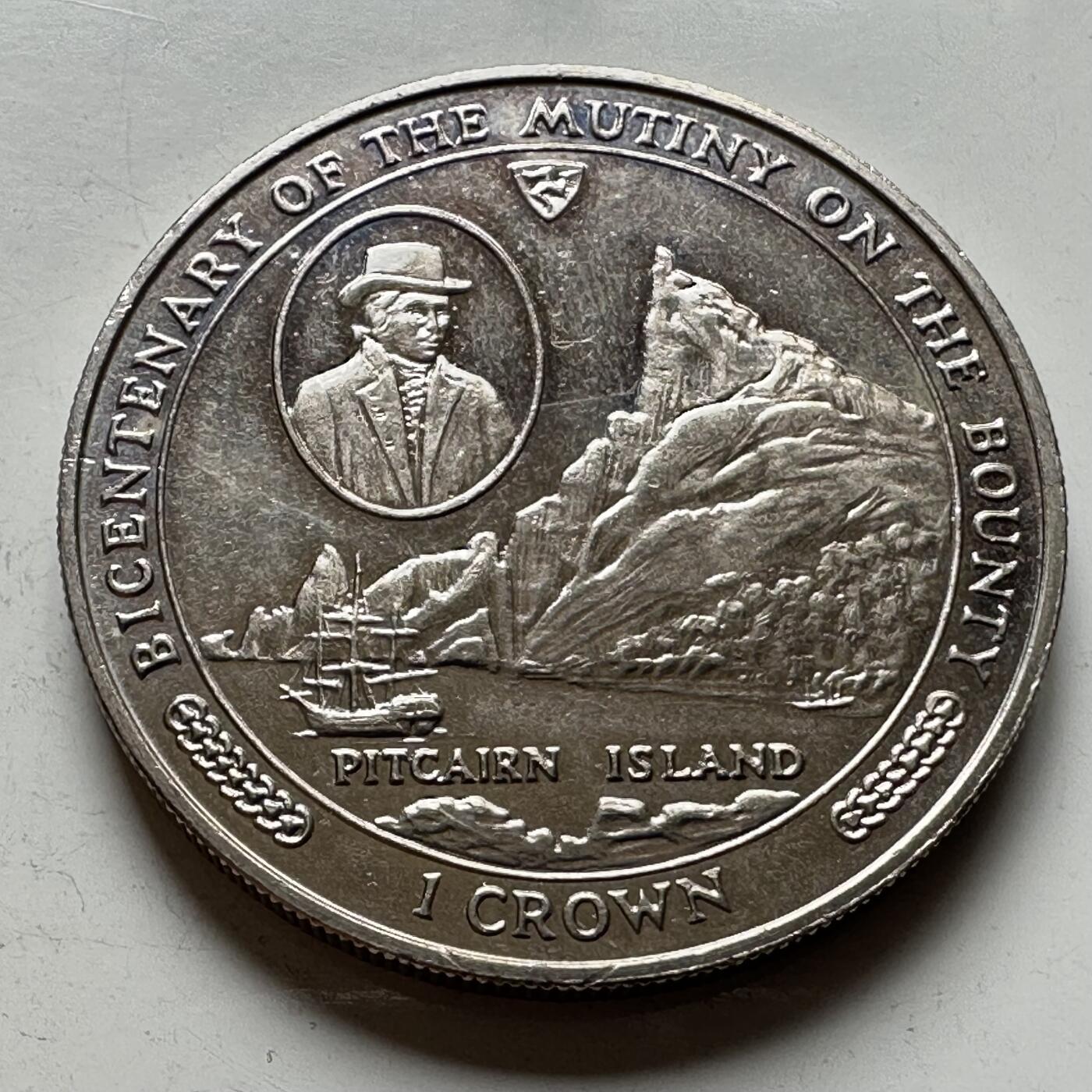 🌹外币初藏🌹🐯2026年第14场  每周二四六晚8️⃣点 接代拍 马恩岛1989年一克朗纪念币