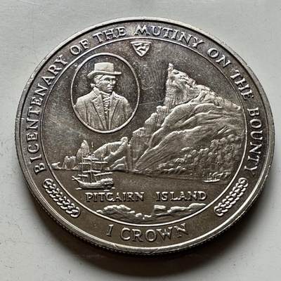 🌹外币初藏🌹🐯2026年第14场  每周二四六晚8️⃣点 接代拍 - 马恩岛1989年一克朗纪念币