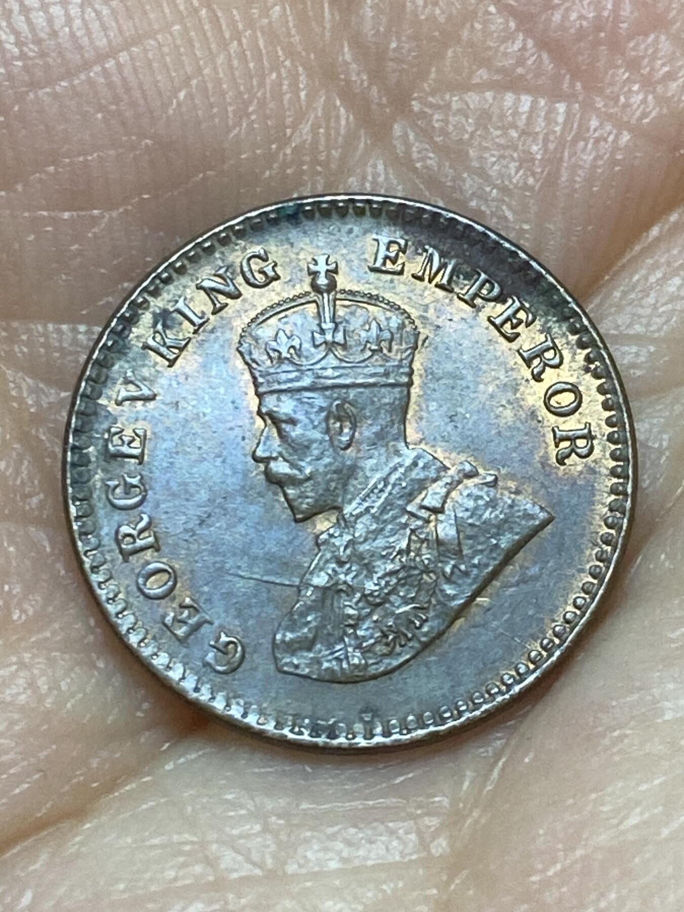 2026年第十六场(总第一百八十五场）外国好品散币场(免佣金) 英属印度1926年1/12安娜(乔治五世时期，c版加尔各答造)