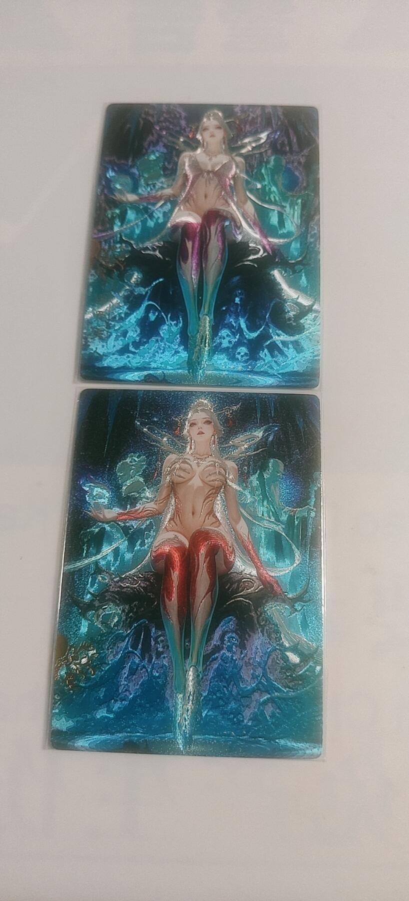 皮卡丘玩转卡牌第三期（接拍中，无佣金，） 奇点，白骨夫人冷烫粗闪一对