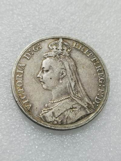 天下钱庄专场欢迎参拍 - 英国维多利亚马剑银币