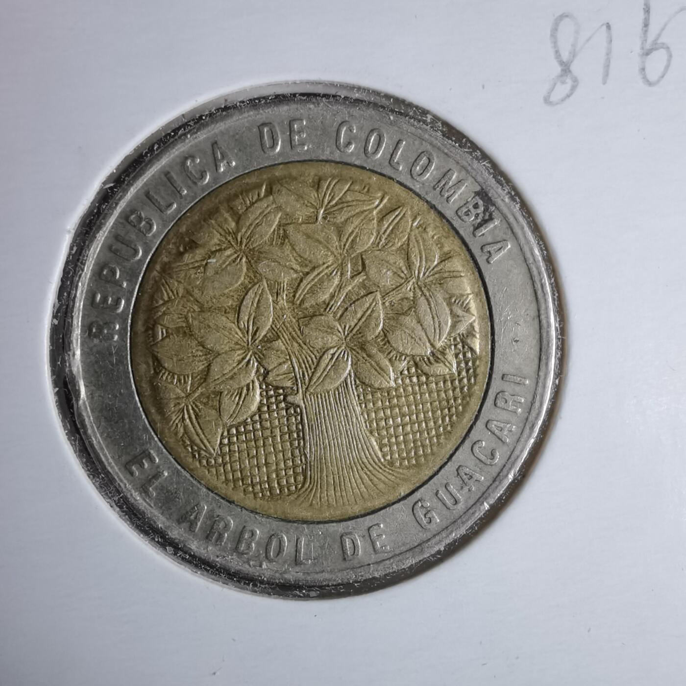 沼泽如烟--第981场 哥伦比亚2002年500比索