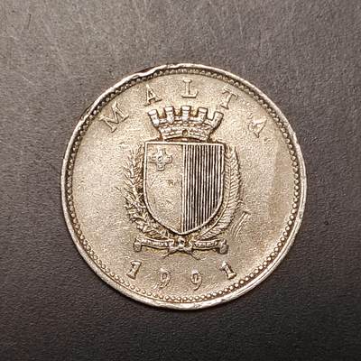 2026C2逸泉钱币C2世界各国纸钞钱币纪念币专场第七场C2 1-420 - 348马耳他10分硬币