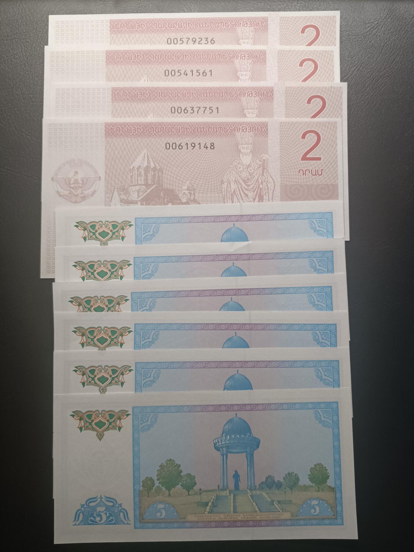 2026二月第一期，总215期 亚洲纸币批量16张UNC—UNC-