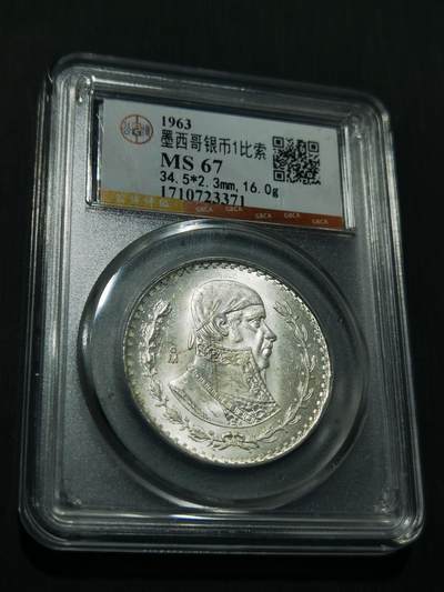 天下钱庄专场欢迎参拍 - 墨西哥一比索银币