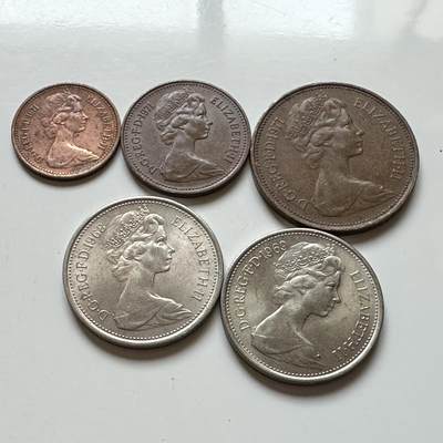 🌹外币初藏🌹🐯2026年第14场  每周二四六晚8️⃣点 接代拍 - 英国青年版便士五枚