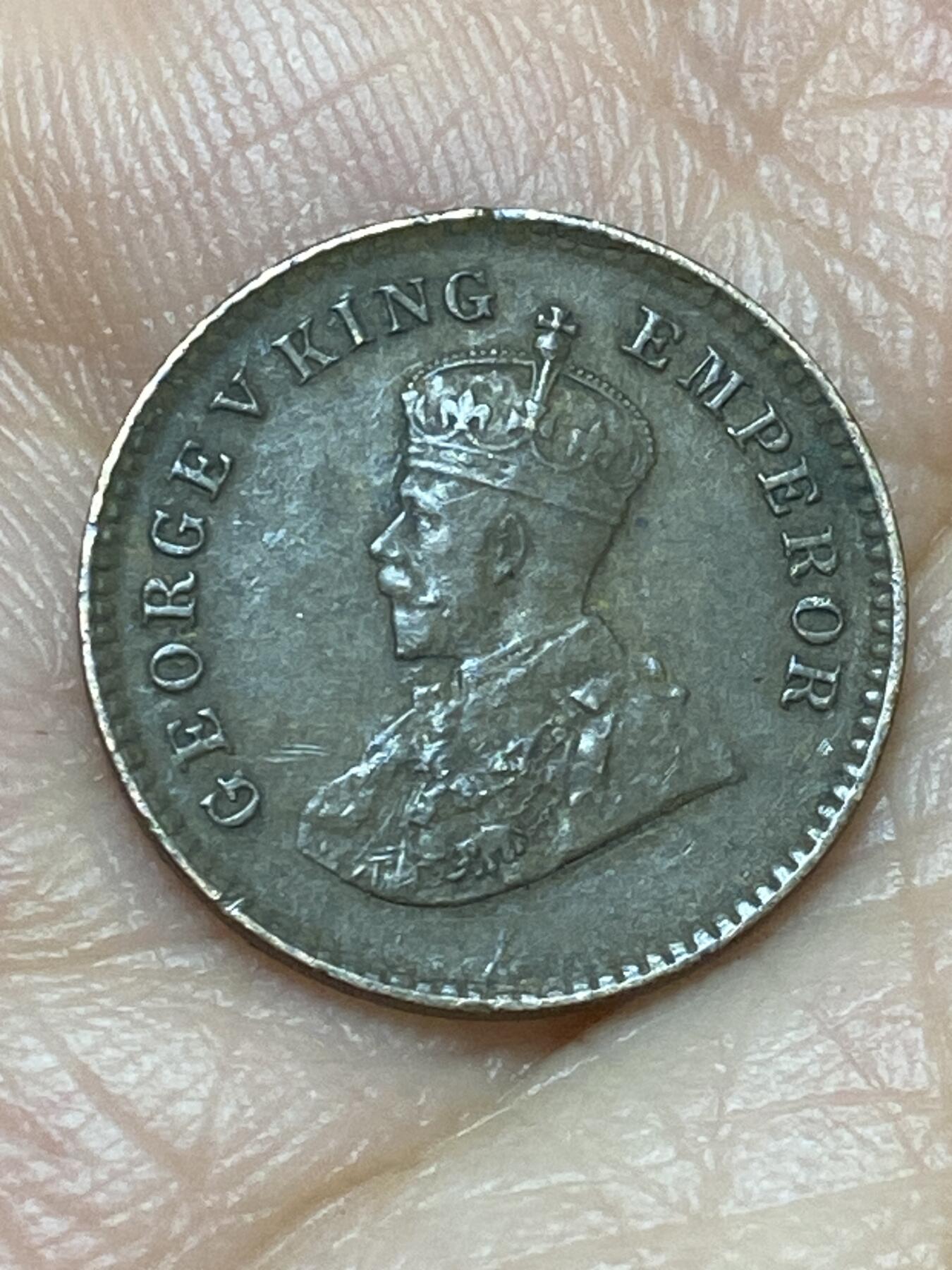 2026年第十六场(总第一百八十五场）外国好品散币场(免佣金) 英属印度1914年1/12安娜(乔治五世时期，C版加尔各答造)