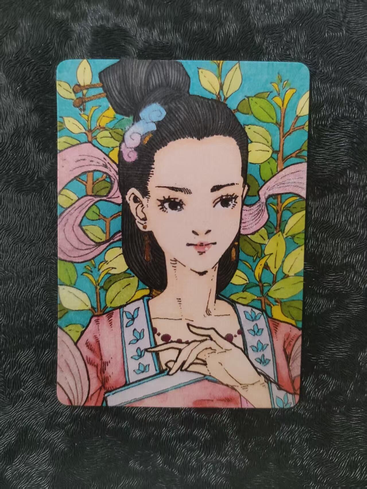 【公益拍卖】小花瓣公益拍卖 拍卖款全部捐给罹患重病卡友 【手绘复制卡】假苏 编号020/022