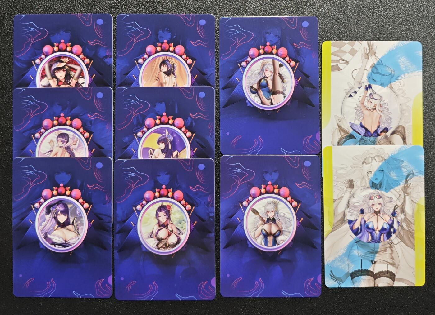 天玑星卡拍第168期《2.3周二截拍艺气风发》持续收拍收评中 满赠卡需备注 动漫美女 星光 十张 自制卡