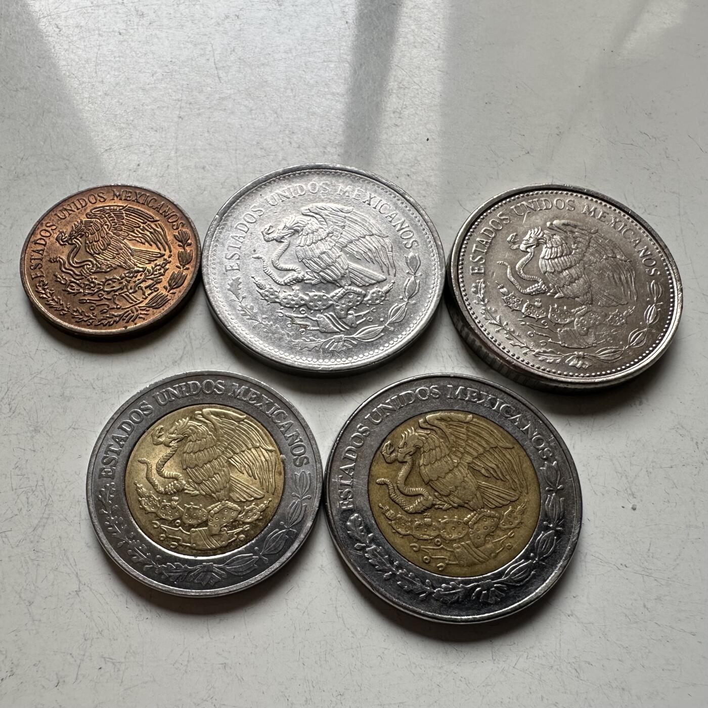 🌹外币初藏🌹🐯2026年第14场  每周二四六晚8️⃣点 接代拍 墨西哥5枚