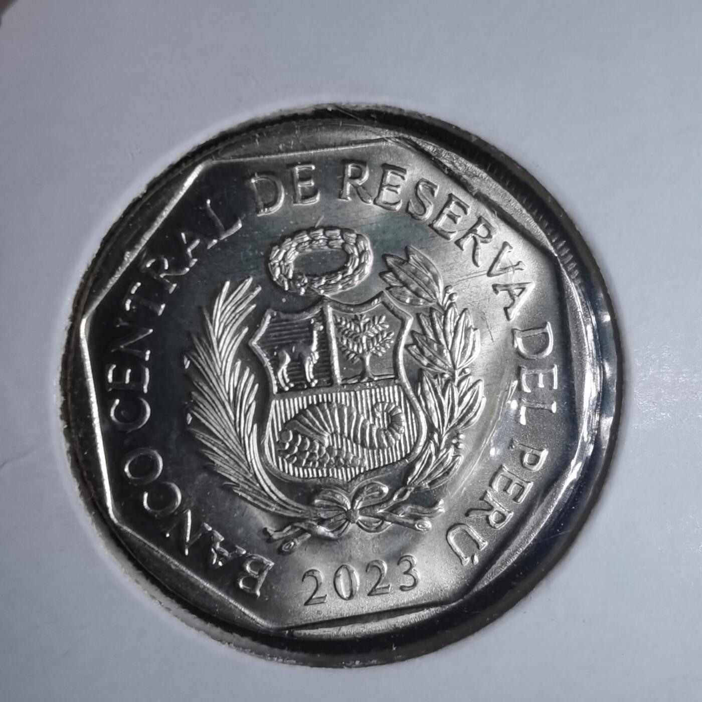 沼泽如烟--第981场 秘鲁2023年1索尔纪念币