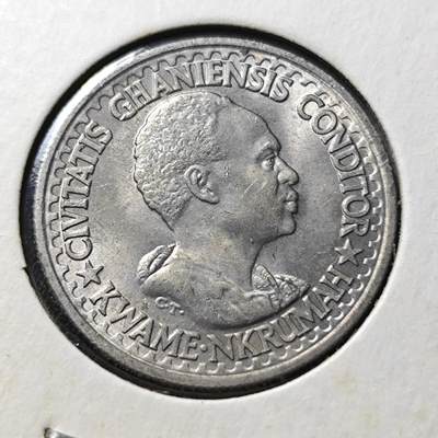 KK钱币收藏小铺  第398期 百期特拍（四拍之二） 2月预留时间 周末发货 -   1965加纳10比塞塔 好品