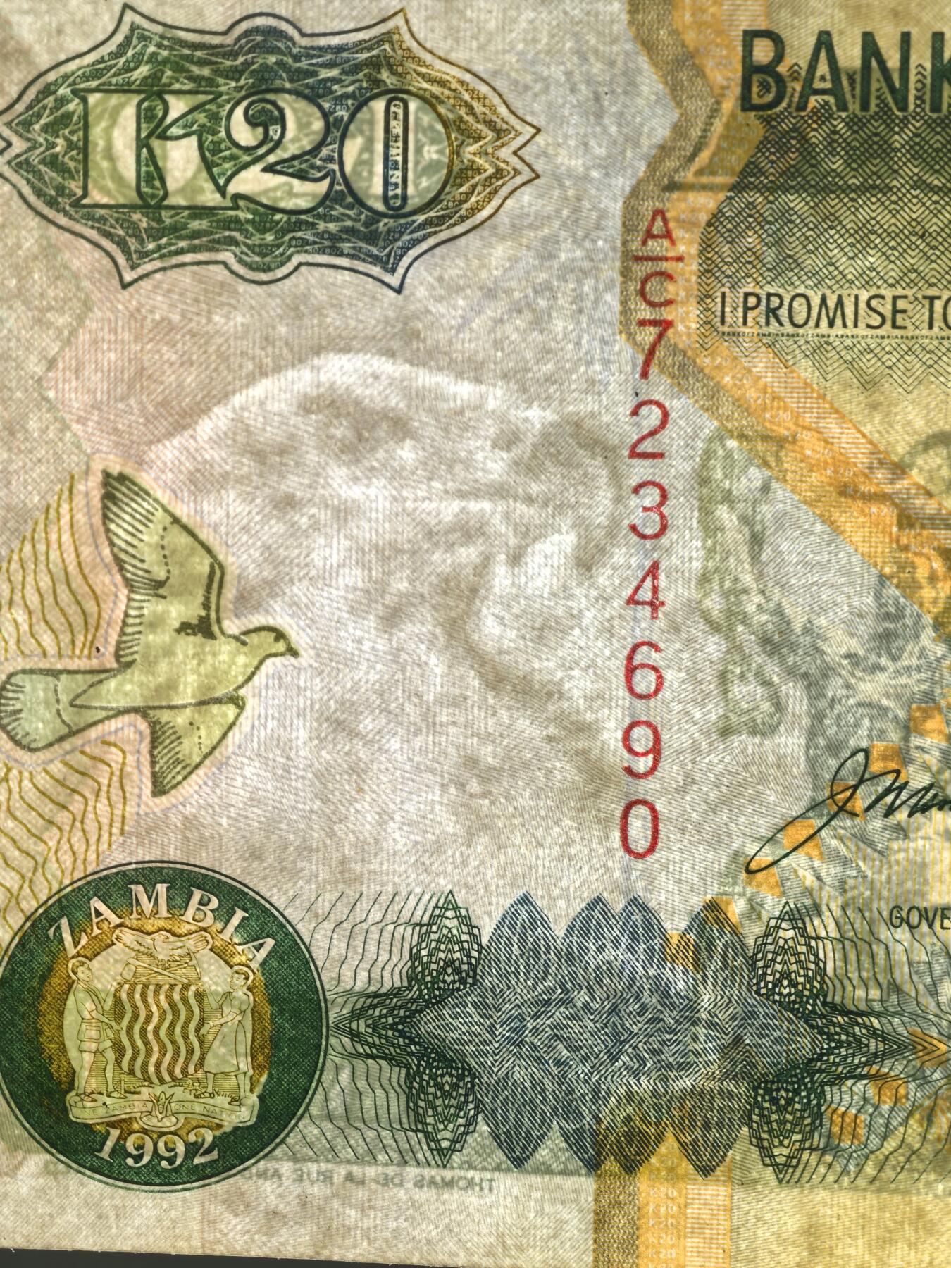 小驴勋章奖章收藏1月31日周六晚六点拍卖（珍爱和平，收藏战争，铭记历史，勿忘国耻，忠党爱国。有偿代拍，送拍规则在简介最后，参拍须阅读规则后再参拍，关系到运费包装发货时效真假辨别等关键信息，拍卖时不再发原图，看大图店主微信码在拍卖店铺介绍里） 瑞士法郎20元，克罗地亚5万第纳尔，俄罗斯100卢布，赞比亚20克瓦查纸币一组