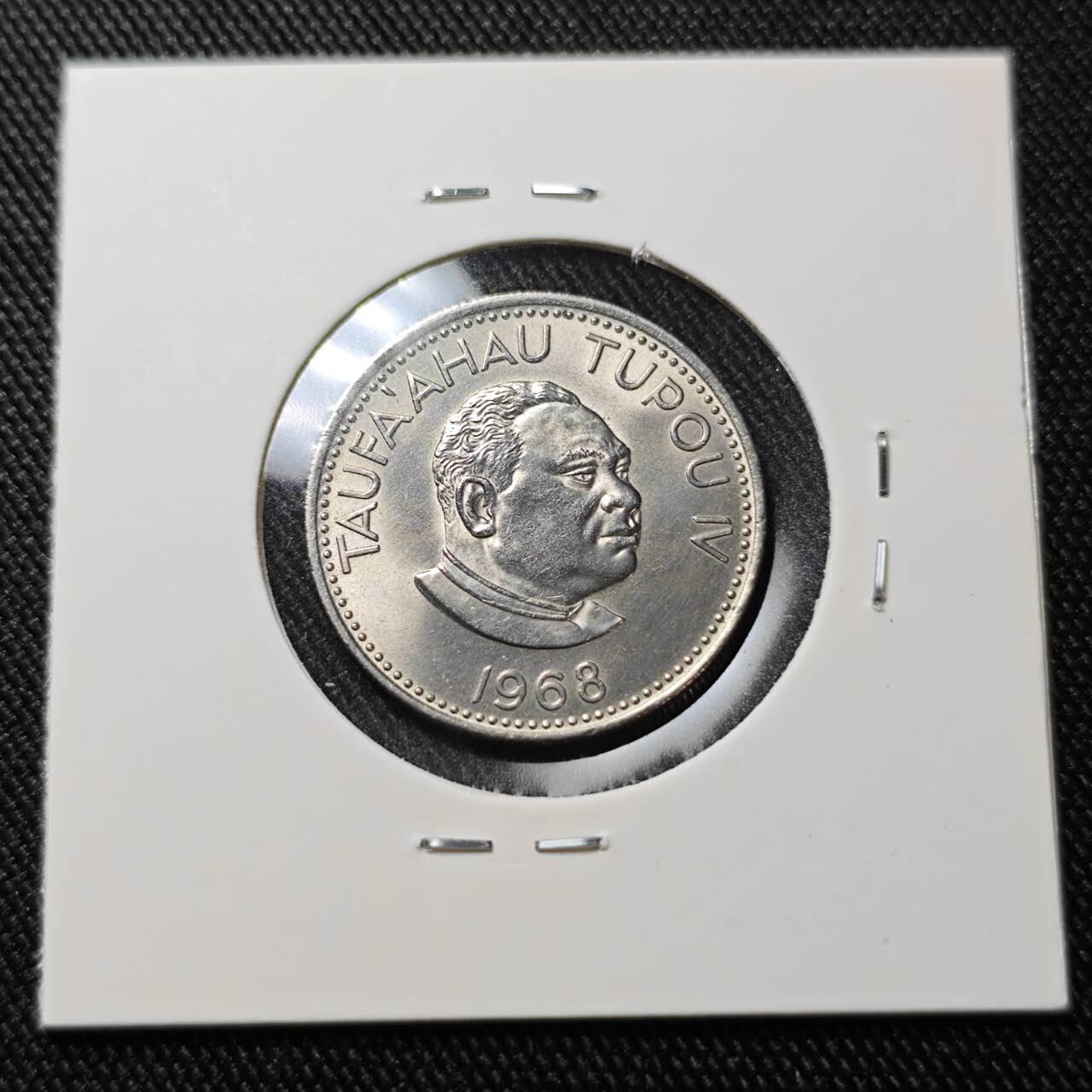 KK钱币收藏小铺  第398期 百期特拍（四拍之二） 2月预留时间 周末发货  1968汤加10分