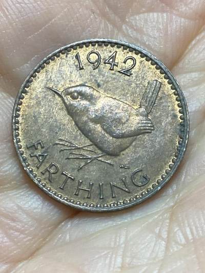 2026年第十六场(总第一百八十五场）外国好品散币场(免佣金) - 英国🇬🇧1942年1法新(乔治六世第一版)