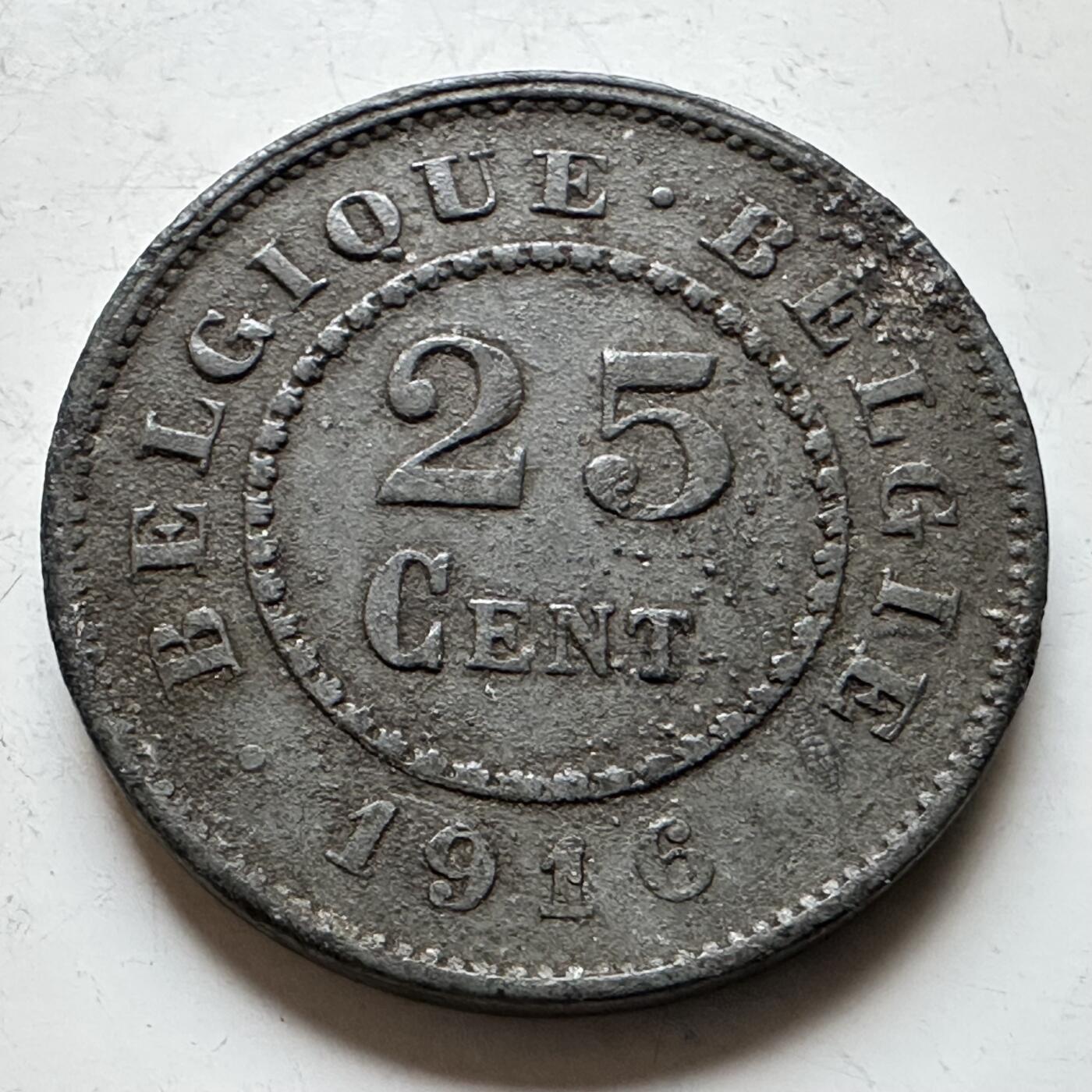 🌹外币初藏🌹🐯2026年第14场  每周二四六晚8️⃣点 接代拍 比利时1916年25分