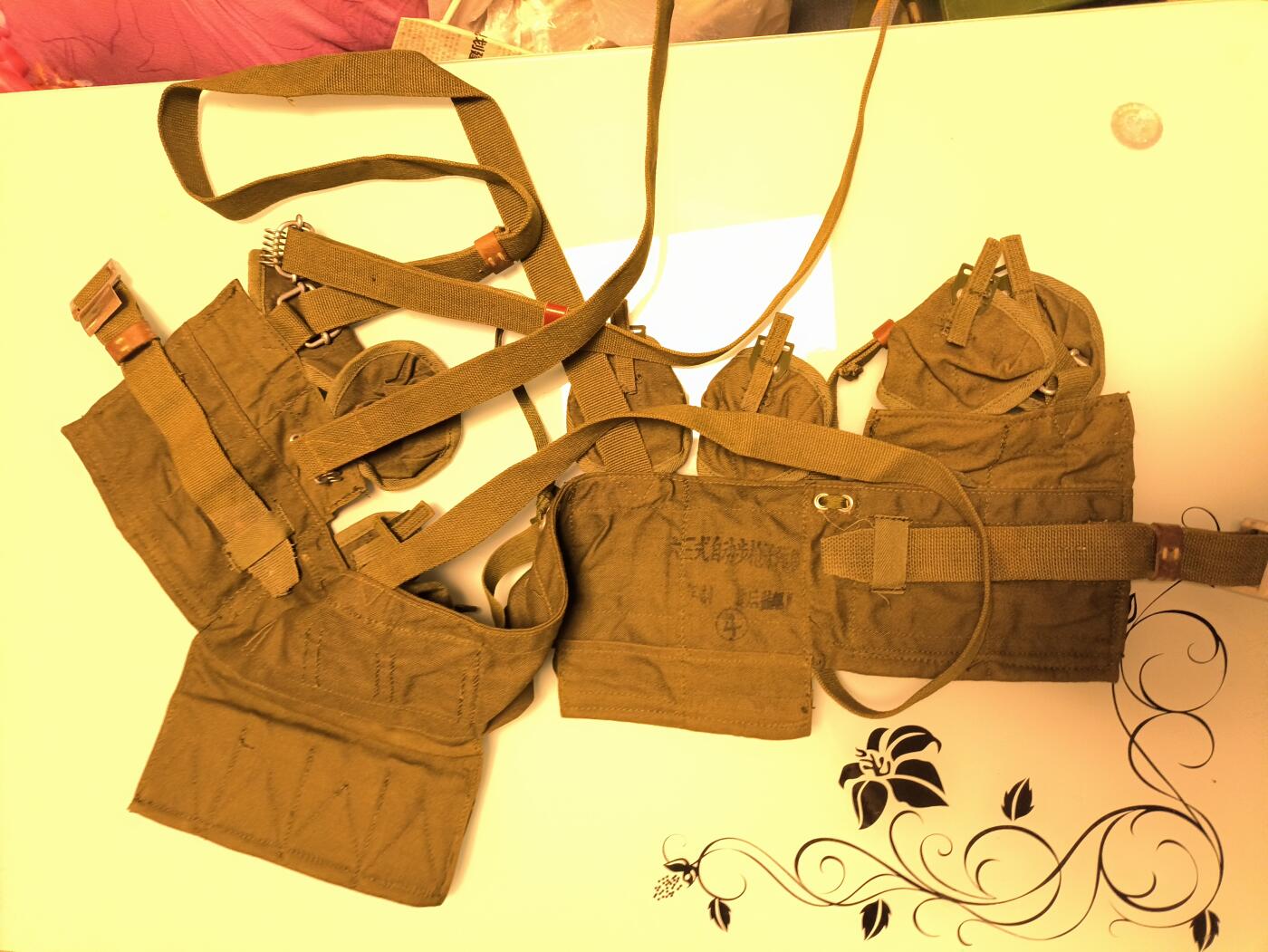 （店主清仓 大量自藏 制服徽章盛宴）罗岚⭐爱藏⭐甄选专拍第五场-分享拍场赚佣（实体经营） su-M65式时期63式胸挂带肩带一套