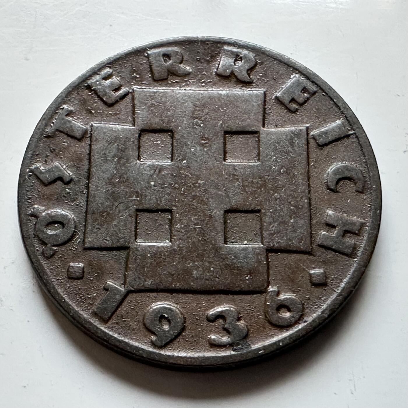 🌹外币初藏🌹🐯2026年第14场  每周二四六晚8️⃣点 接代拍 奥地利1936年2格罗申