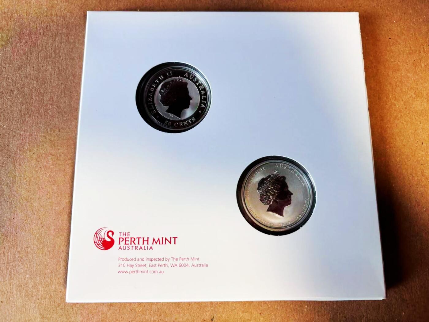 【Blue Auction】世界纸币精拍第781期——18级TOP拍卖/信誉/品质/专业/高效💫 【带证书 带盒 一组2枚】2011年北京国际钱币博览会 龙和考拉银币 含纯银1盎司 