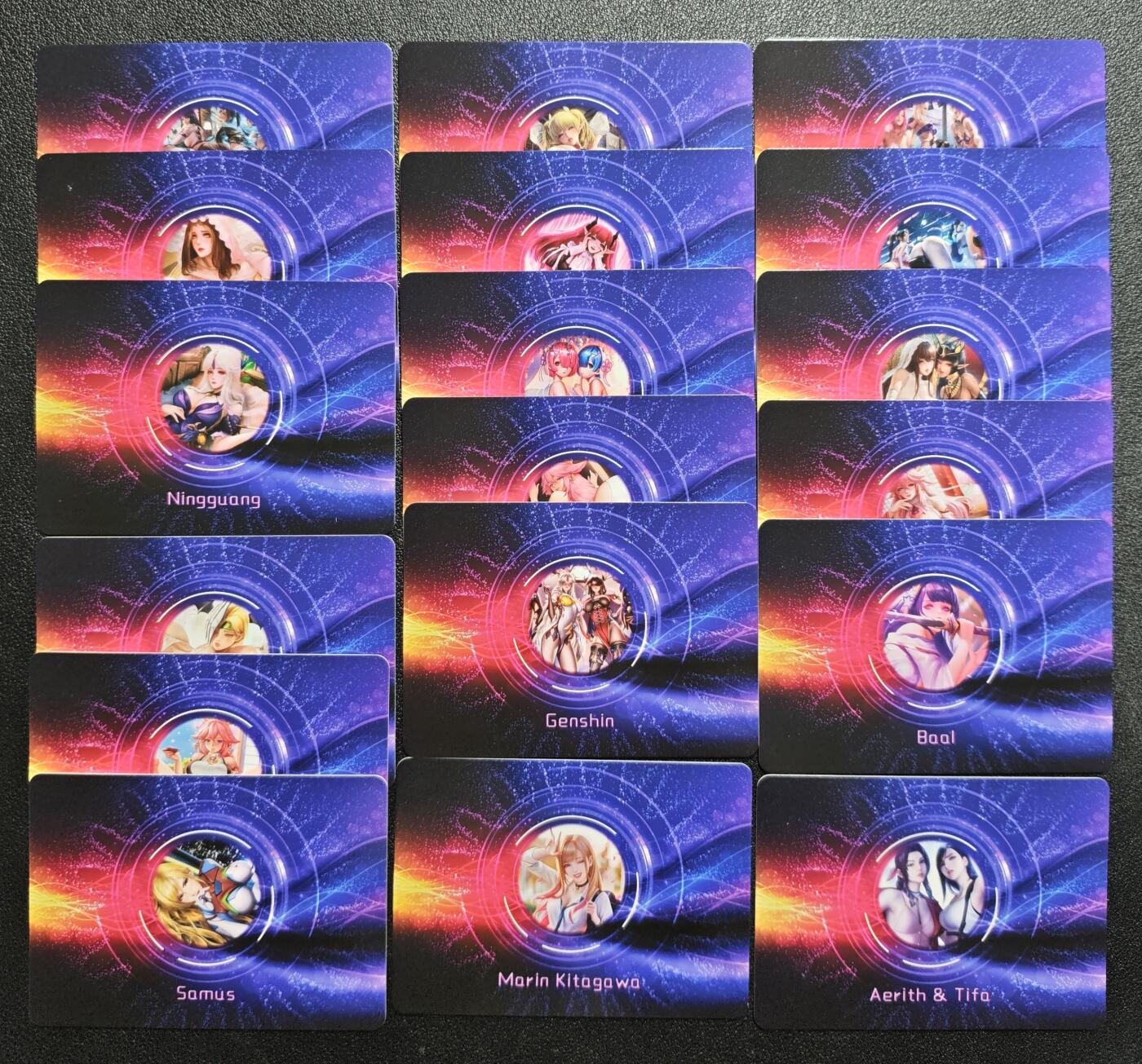 天玑星卡拍第168期《2.3周二截拍艺气风发》持续收拍收评中 满赠卡需备注 动漫美女 星光 十八张 自制卡