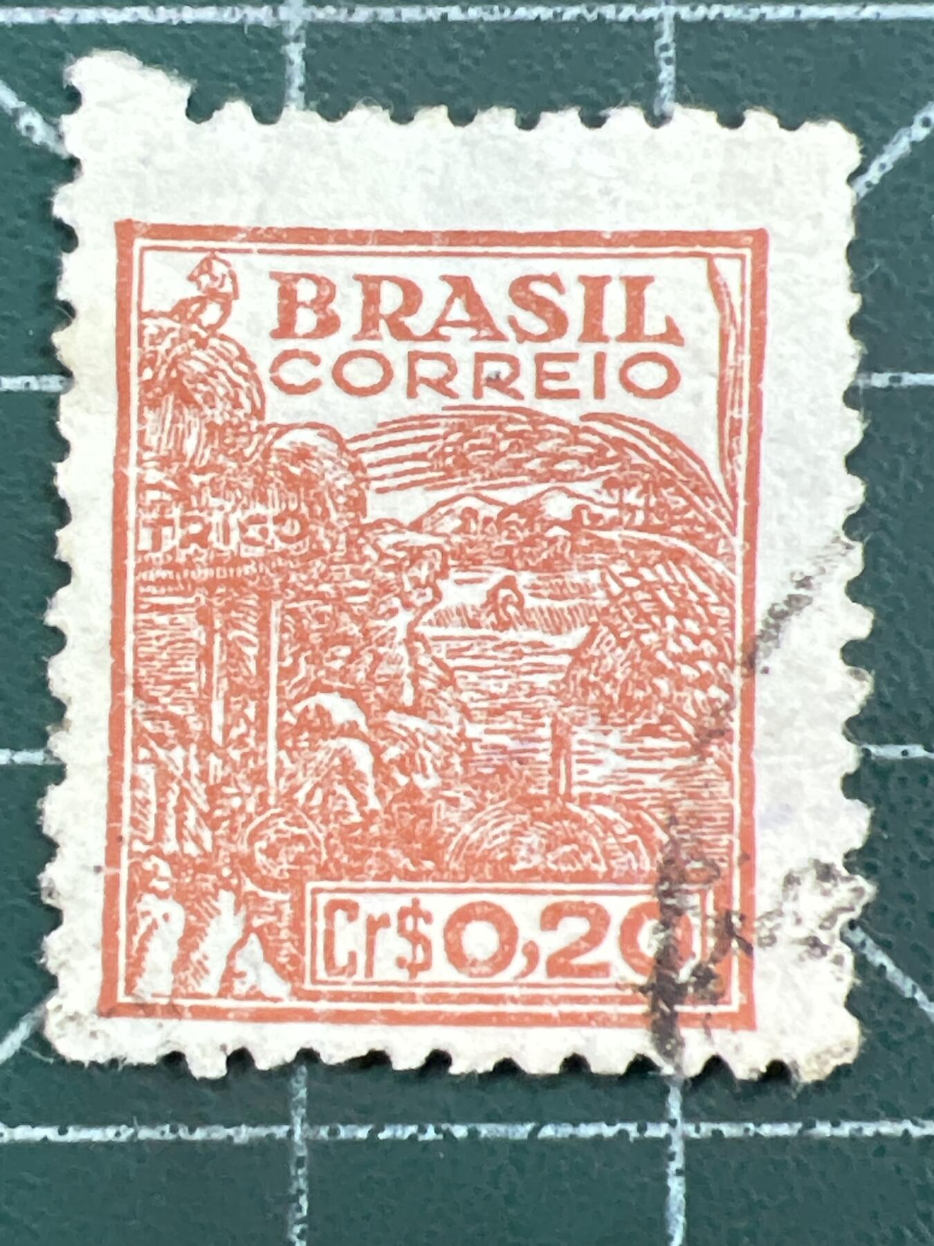 第1113 邮票专场 （无押金，捡漏，全场50包邮，偏远地区除外，接收代拍业务，本店十天发一次货） 巴西邮票