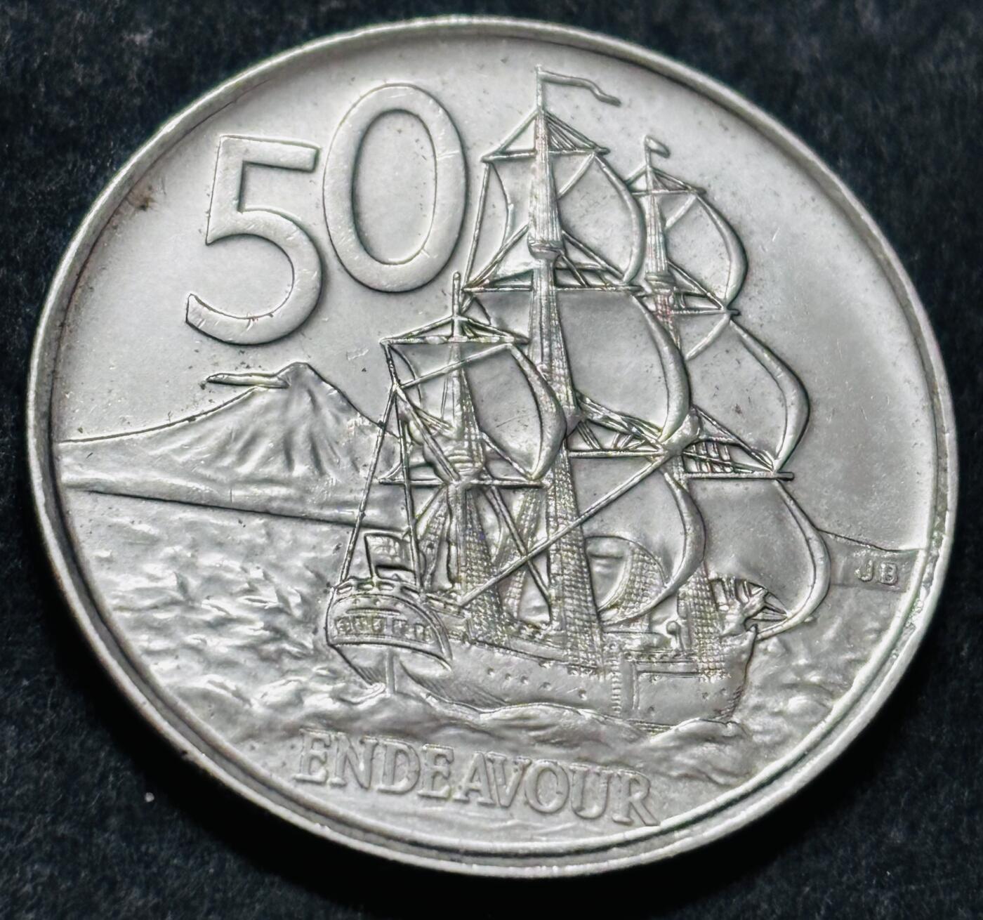 文馨钱币收藏 2026新年第五场（第 291 场）【长期接代拍品】 原光好品 2006 年新西兰帆船 50 分