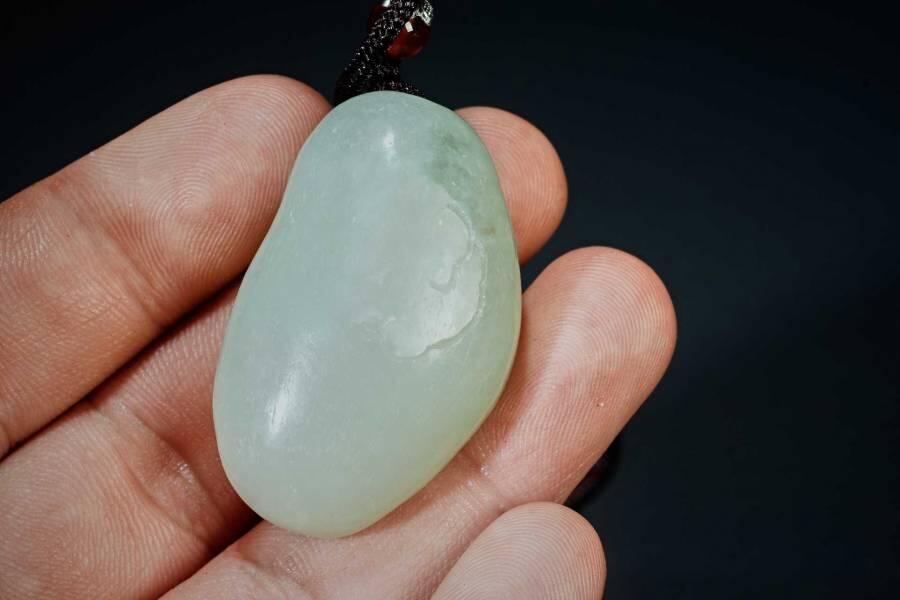 上海都达杂项专场十二（全场包邮】 和田玉精雕《刘海戏金蟾》挂件89-31