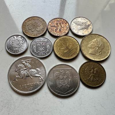 🌹外币初藏🌹🐯2026年第14场  每周二四六晚8️⃣点 接代拍 - 欧洲散币10枚—2