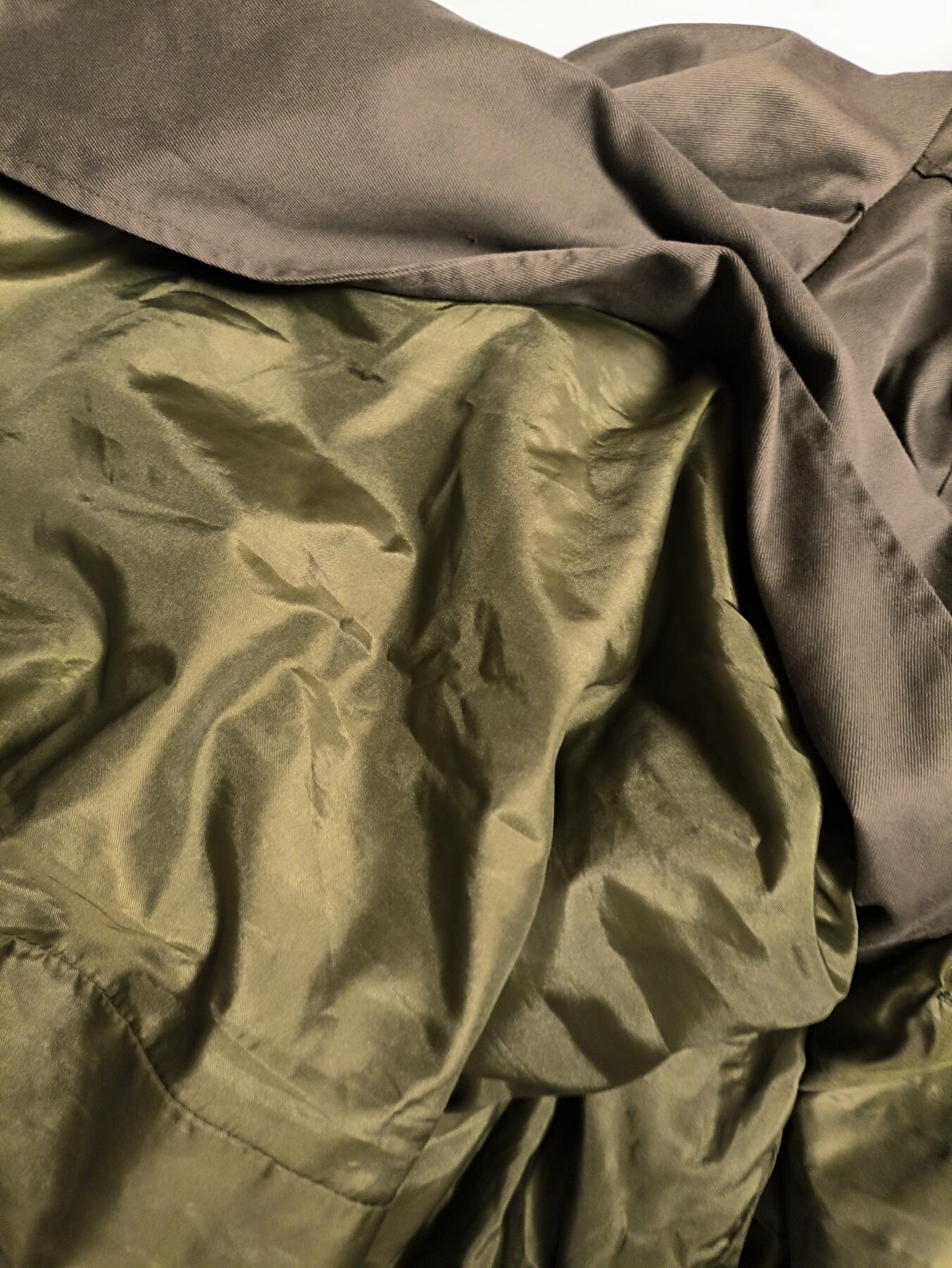 （店主清仓 大量自藏 制服徽章盛宴）罗岚⭐爱藏⭐甄选专拍第五场-分享拍场赚佣（实体经营） su-M87式陆干部风雨衣 双层面料带内衬 180体型适中者尺码