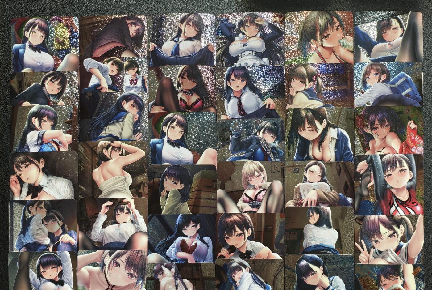 天玑星卡拍第168期《2.3周二截拍艺气风发》持续收拍收评中 满赠卡需备注 动漫美女 钻闪 三十六张 自制卡