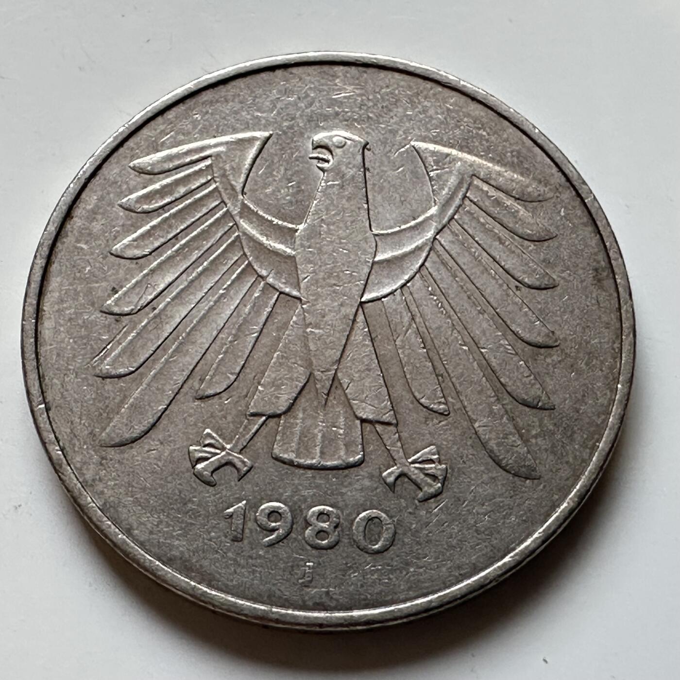 🌹外币初藏🌹🐯2026年第14场  每周二四六晚8️⃣点 接代拍 德国1980年五马克