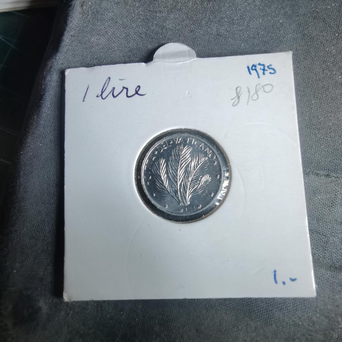 沼泽如烟--第981场 梵蒂冈1里拉