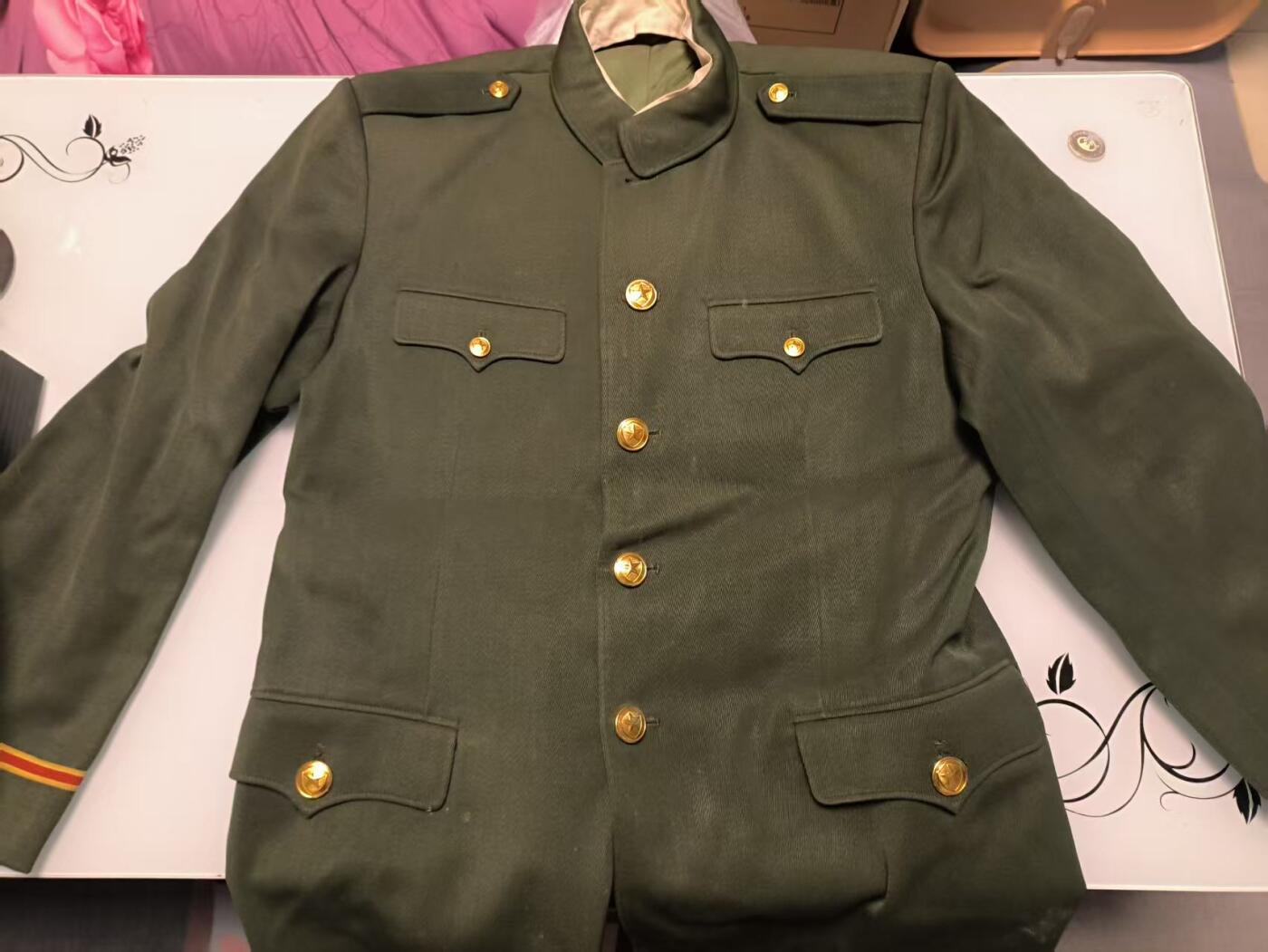 （店主清仓 大量自藏 制服徽章盛宴）罗岚⭐爱藏⭐甄选专拍第五场-分享拍场赚佣（实体经营） su-M87式五条官冬季常服 马裤呢材质 约175体型适中者可穿（早期高含毛量版本）