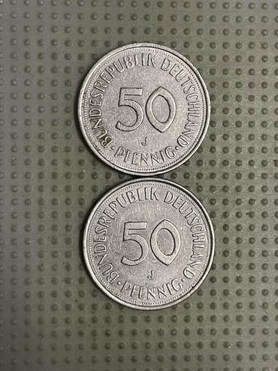 2026年第19场各国散币拍卖（总第169场） - 德国50芬尼2枚