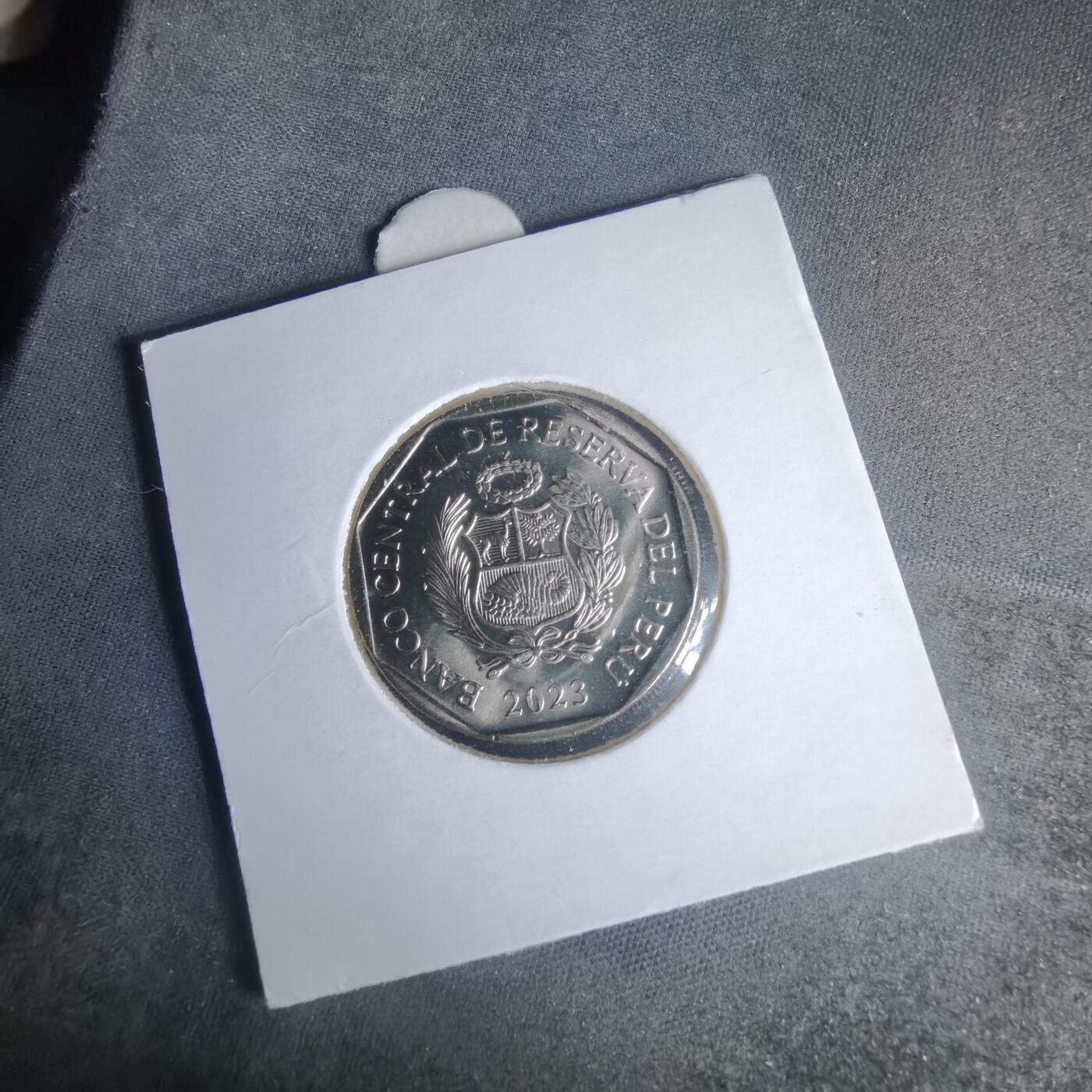 沼泽如烟--第981场 秘鲁2023年1索尔纪念币