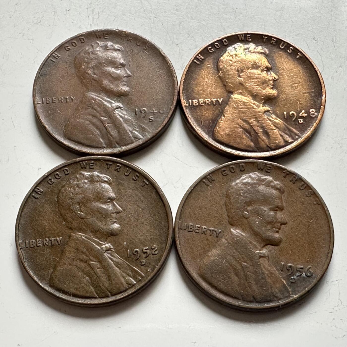 🌹外币初藏🌹🐯2026年第14场  每周二四六晚8️⃣点 接代拍 麦穗版老美分四枚